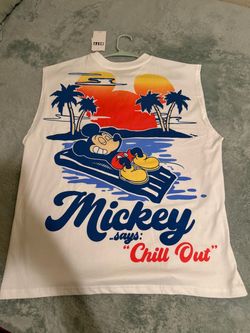 Mickey shirts sleeveless