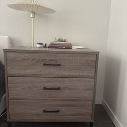 TWO dresser/nightstand