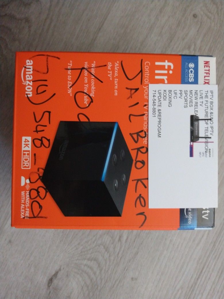 Fire Tv Cube Prepaid IPTV Box