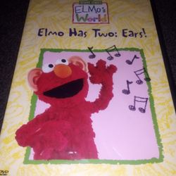 Pre-owned DVD Seasame Street Elmo's World "Elmo Has Two Ears" 