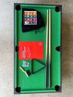 40-inch Tabletop Pool Table!