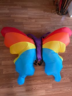 Inflatable butterfly kids  costume
