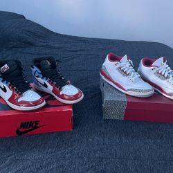 Jordan 1 And 3 Size 10.5