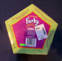 1998 Furby Electronic Toy Original Box Factory Sealed