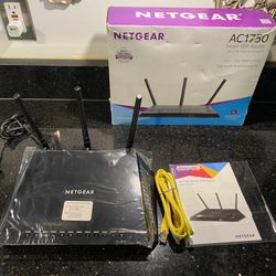 NETGEAR AC1750 Wireless-AC Dual-band Gigabit Router With 4-port R6400