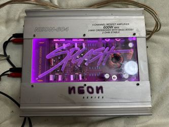 Neon 4 Channel Amplifier