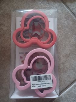 6-Piece Mouse Cookie Cutter Set