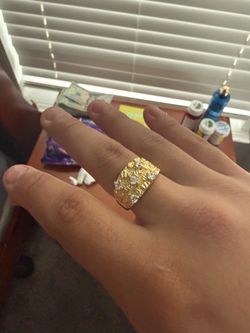 Gold plated Ring