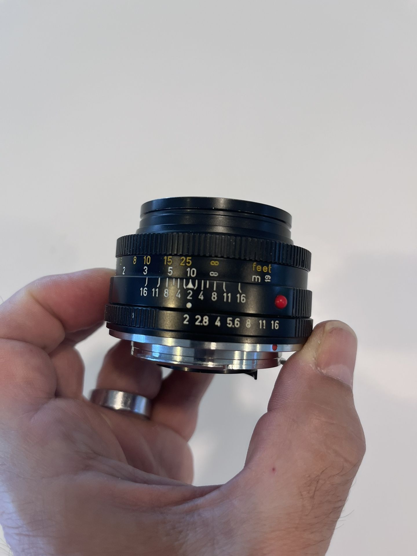 Leica Leitz Wetzlar Summicron R 1:2 / 50mm in excellent condition