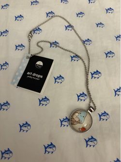 Octopus having coffee necklaces.