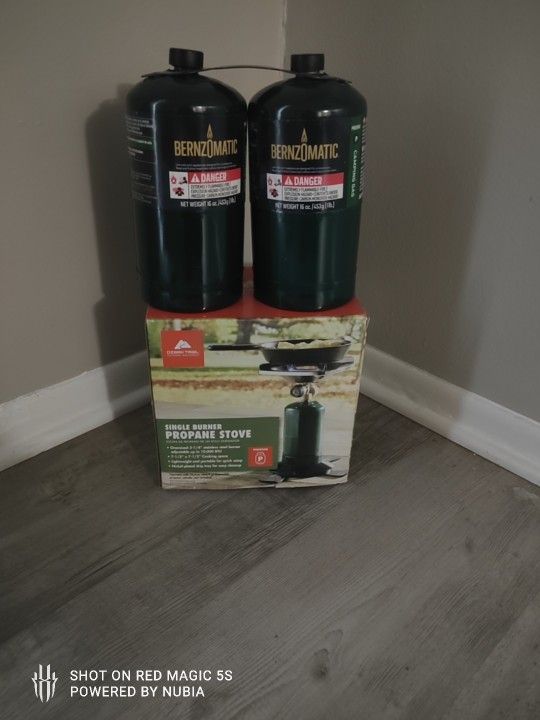 Single Burner + Berzomatic