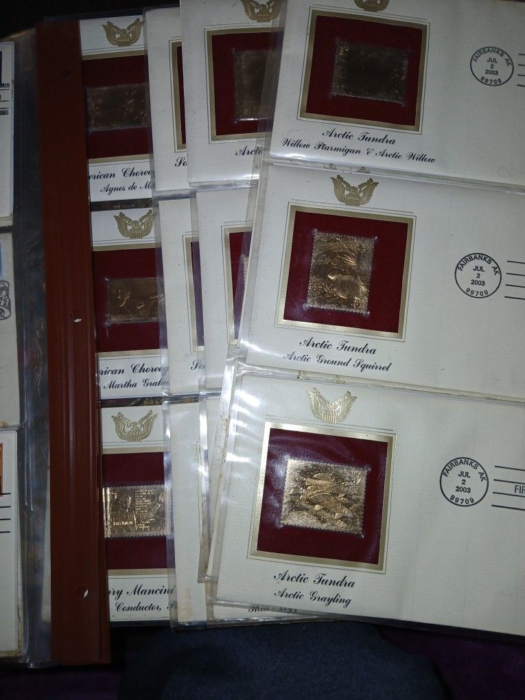 22kt Gold Stamps