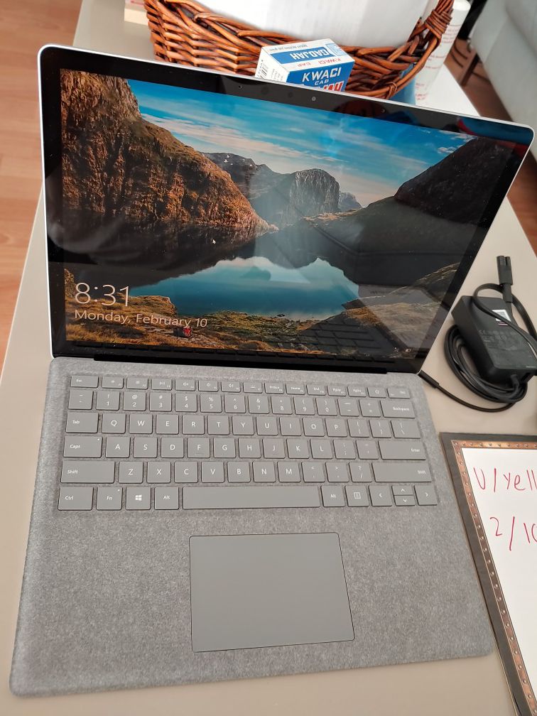 Never Used Microsoft Surface Laptop