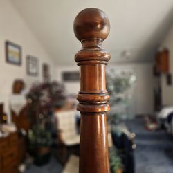 Solid Wood Canopy Frame