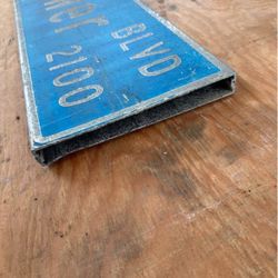 Bellflower City Street Sign