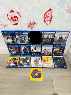 Playstation 5 Games And PlayStation 4 Games ( Used , Tested Working )  Read Description)