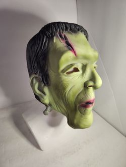 Vintage Frankenstein Mask UCS Halloween Mask Horror 1998 Universal Monster
