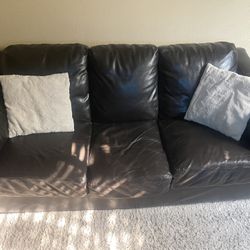 Leather Sofa Set 