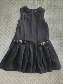 Girls Zara dress size9 black