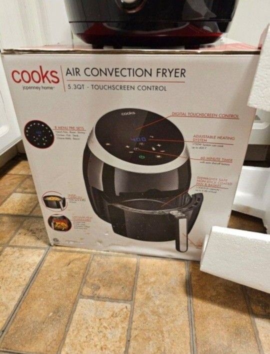 AIR CONVECTION FRYER .