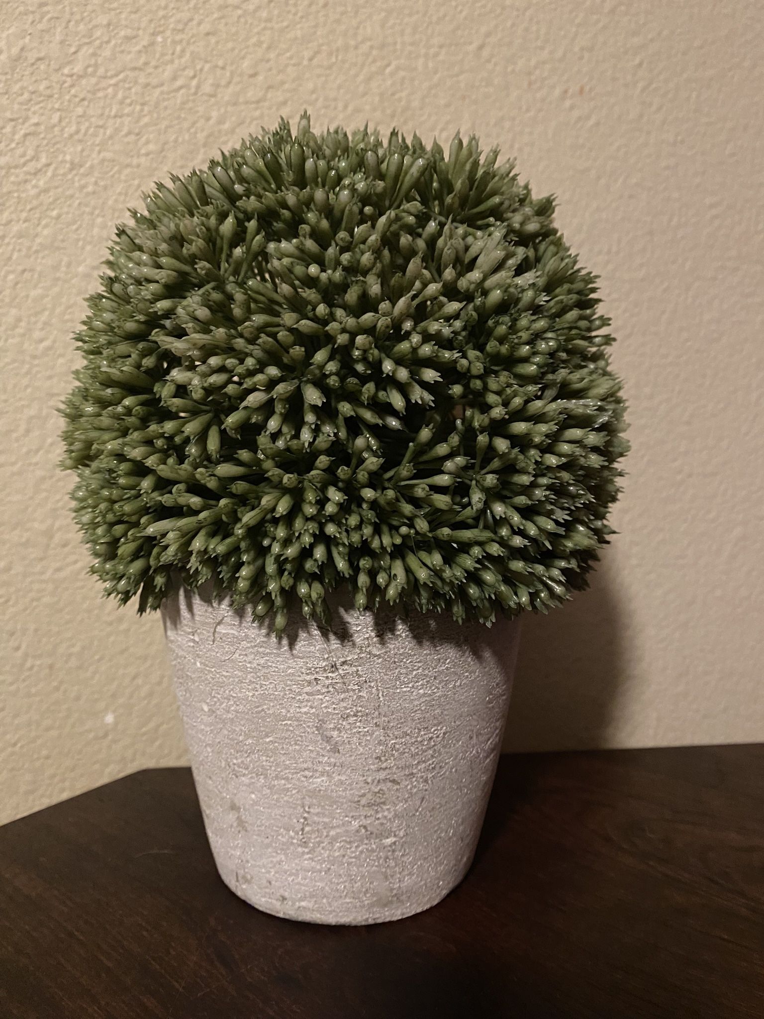 Artificial Green Potted Plant 9" Home Decor