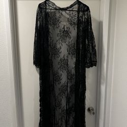 Black Lace Cover Up 
