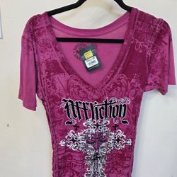 Womens Medium Affliction Shirt
