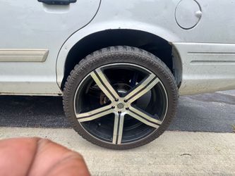 24 inch rims with tires $350