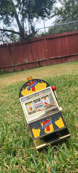 Burning 7's Slot Machine Bank