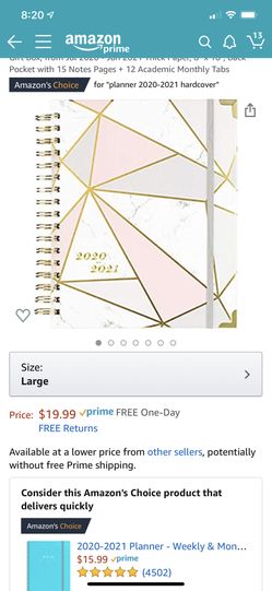 Amazon Agenda never used