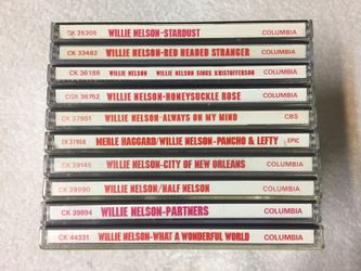 WILLIE NELSON CD LOT