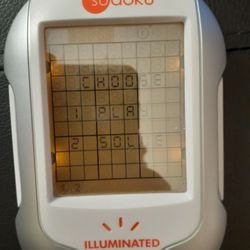 Techno Source Illuminated Sudoku Handheld Game !!