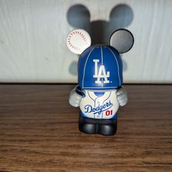 Los Angeles Dodgers MLB Disney Vinylmation Mickey Mouse 3” Figure Vinyl LA