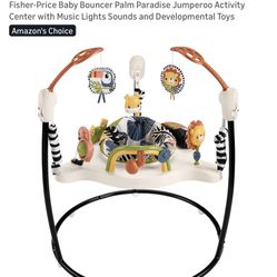 Fisher Price Black Palm Bouncer