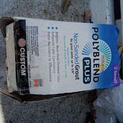 Linen Grout Open Box But Full Bag