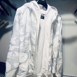 Dolce & Gabbana DNA White Camo Hooded Jacket - Size M