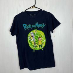 Rick and Morty Adult Swim Graphic T- Shirt Sz S