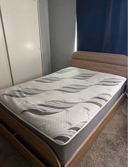 FULL Bed Frame with Mattress