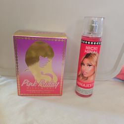 Nicky Minaj Pink Friday Eau Perfume Spray &  Fragrant Mist Spray