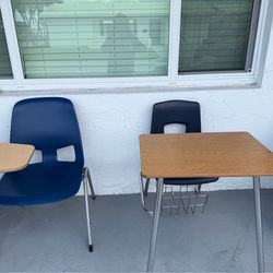 Two school desk