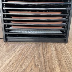 Excalibur 9-Tray Dehydrator 3926TB – Jerky, Fruit Leather + 6 Silicone Sheets