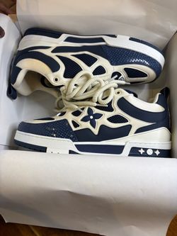 Blue LV skates