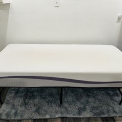 XL Twin Bed, Purple