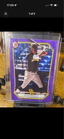 2026 Bowman Prospects 1st Bowman Jorge Quintana Purple /250 #BP-93 Padres