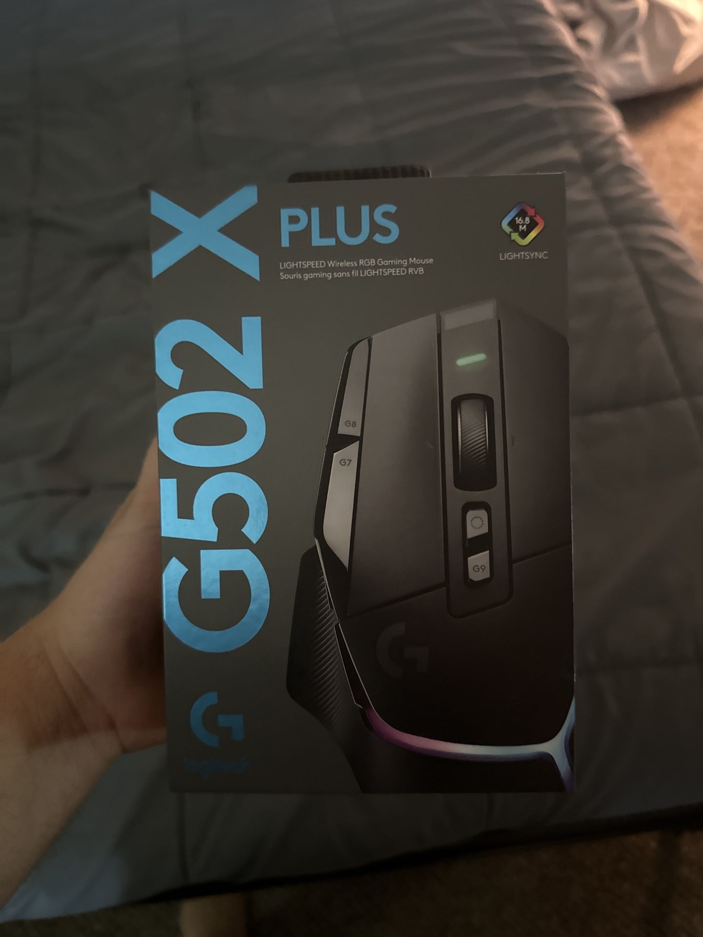 Brand New Logitech G502 X Plus Wireless Gaming Mouse