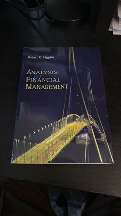 Analysis for Financial Management by Robert C. Higgins