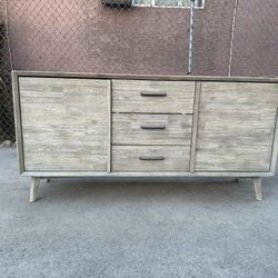 Mid Century Modern Style Media Console Entertainment Center Tv Stand Cabinet Sideboard Credenza Buffet 