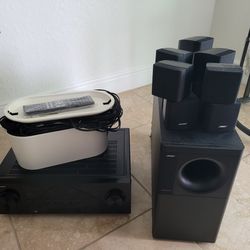 Home Theater Pioneer and Bose