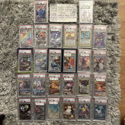 Pokémon Card Slabs And Sealed 