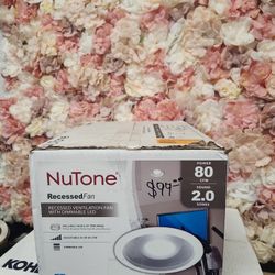 Broan-NuTone
White Adjustable 50-80 CFM Ceiling Bathroom Exhaust Fan with Light Easy Change Trim Kit, ENERGY STAR